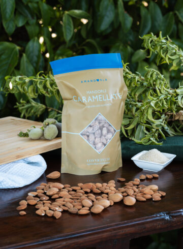 Mandorle biologiche caramellate