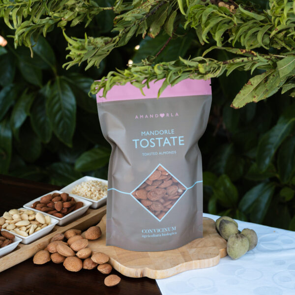 Mandorle Tostate siciliane da agricoltura biologica