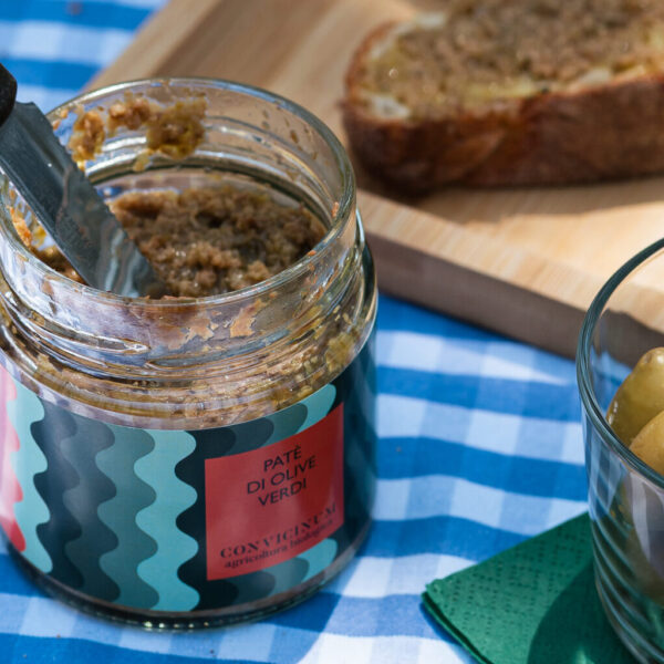 Patè di olive verdi biologiche 160g